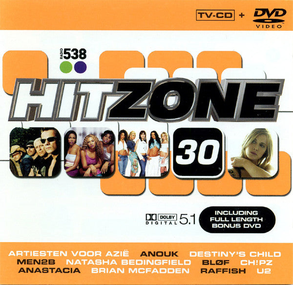 Various : Radio 538 Hitzone 30 (CD, Comp + DVD-V, Comp)