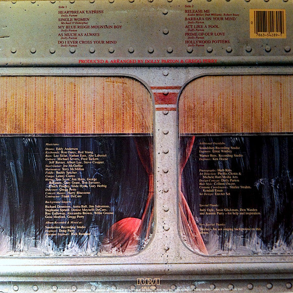 Dolly Parton : Heartbreak Express (LP, Album)
