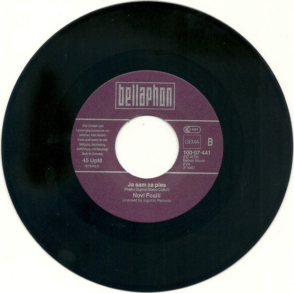 Novi Fosili : I Wanna Dance (7", Single)