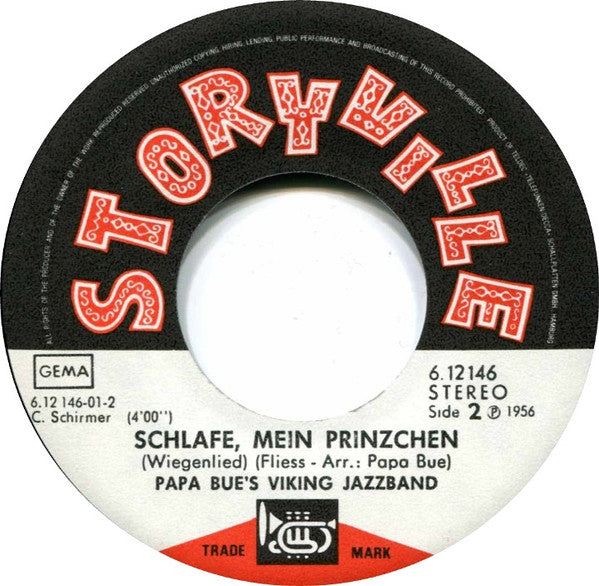 Papa Bue's Viking Jazz Band : White Cliffs Of Dover / Schlafe Mein Prinzchen (7", Single)
