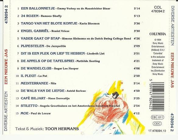 Various : Een Nieuwe Jas (Liedjes Van Toon Hermans) (CD, Album)