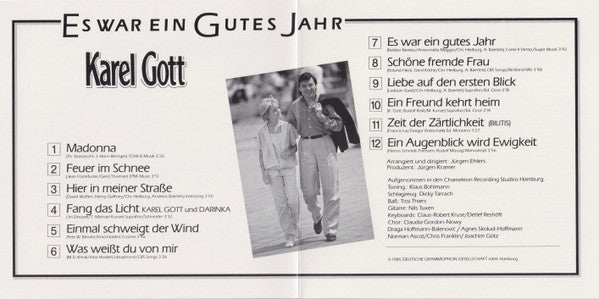 Karel Gott : Es War Ein Gutes Jahr (CD, Album)