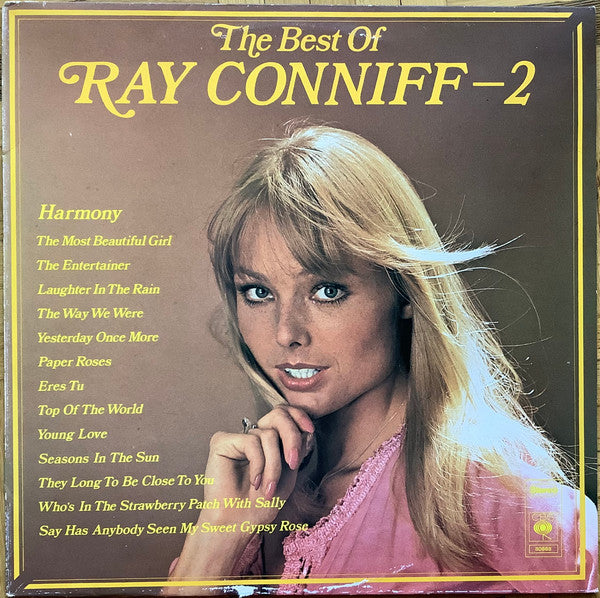 Ray Conniff : The Best Of Ray Conniff - 2 (LP, Comp)