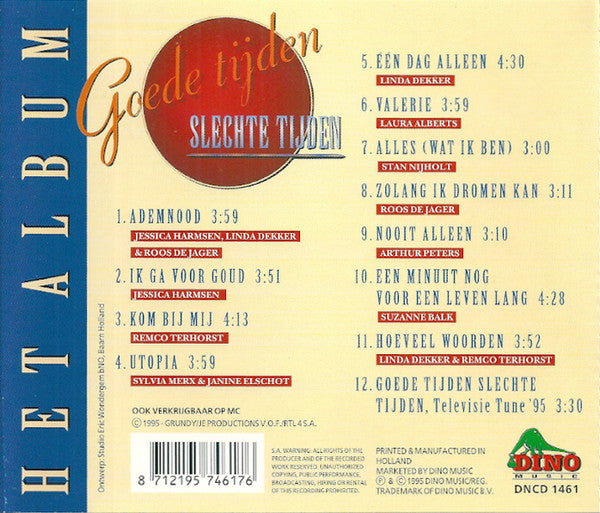Various : Goede Tijden Slechte Tijden - Het Album (CD, Album)