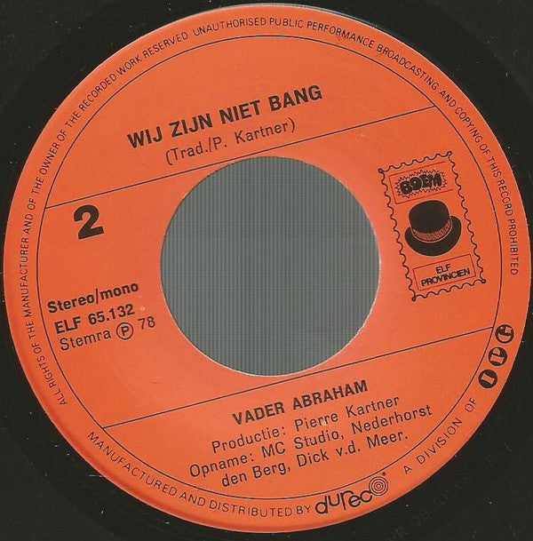 Vader Abraham : Smurfenbier (7", Single)