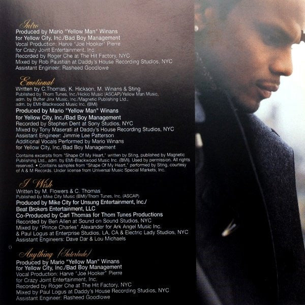 Carl Thomas : Emotional (CD, Album)