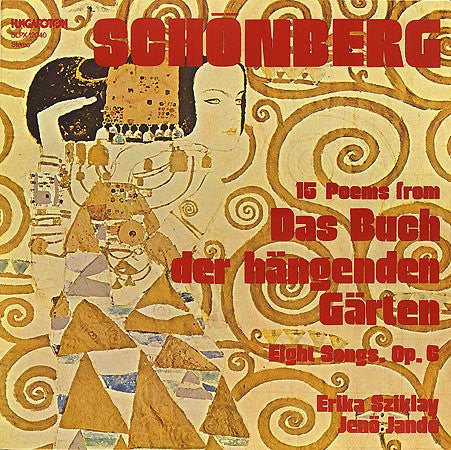 Arnold Schoenberg : Das Buch Der Hängenden Gärten / Eight Songs Op. 6 (LP, Album, Gat)