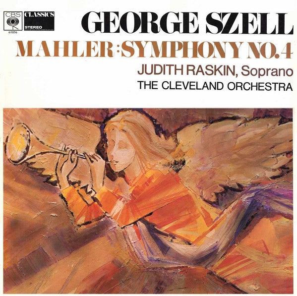 Gustav Mahler, Judith Raskin, The Cleveland Orchestra, George Szell : Symphony No.4 (LP, RE)