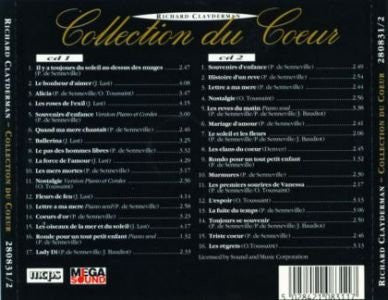 Richard Clayderman : Collection Du Coeur (2xCD, Comp)
