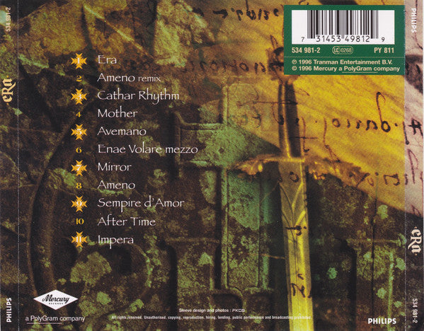 Era : Era (CD, Album)