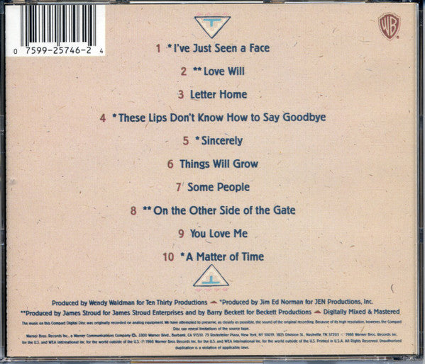 The Forester Sisters : Sincerely (CD, Album)