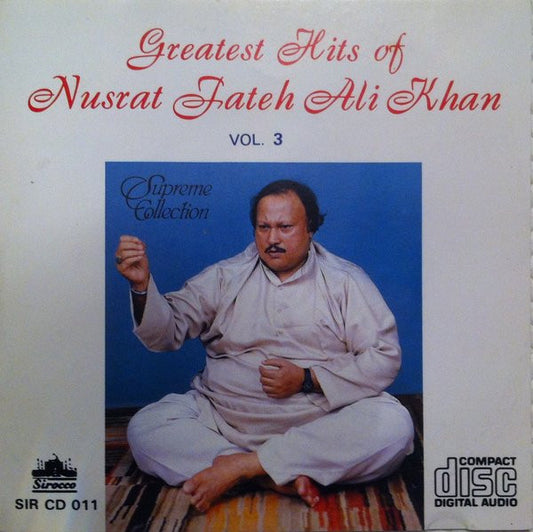 Nusrat Fateh Ali Khan : Greatest Hits Vol. 3 (CD)