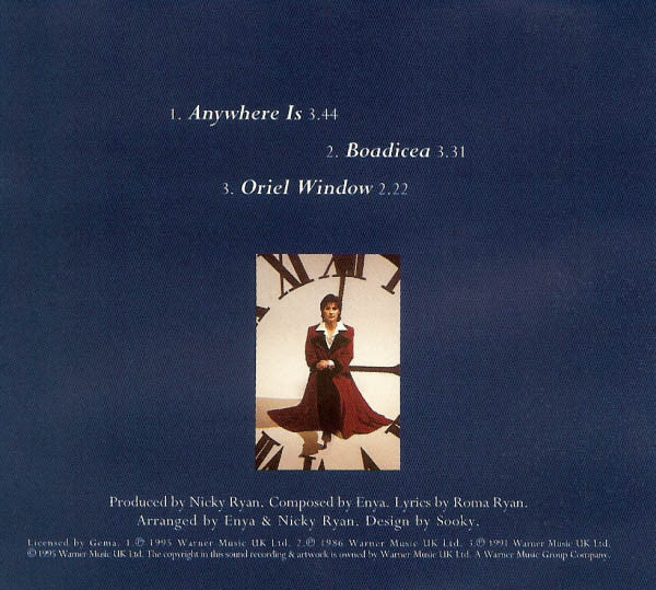 Enya : Anywhere Is (CD, Single)