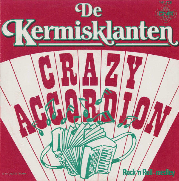De Kermisklanten : Crazy Accordion (7", Single)