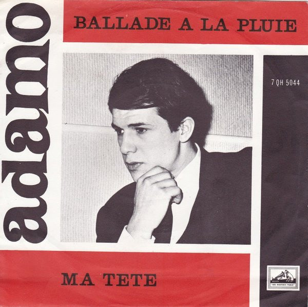 Adamo : Ballade À La Pluie / Ma Tête (7")