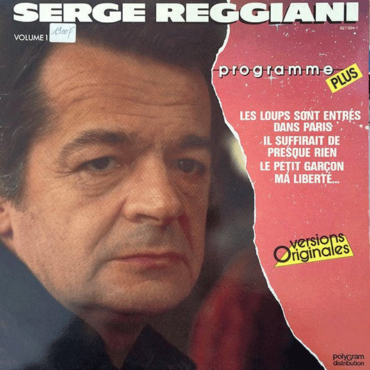 Serge Reggiani : Serge Reggiani Volume 1 (LP, Comp)