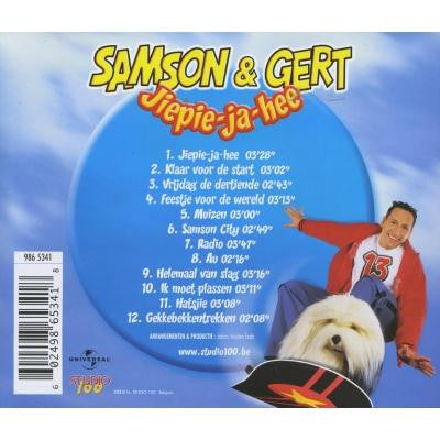 Samson & Gert : Jippie-Ja-Hee (CD, Album, Enh)