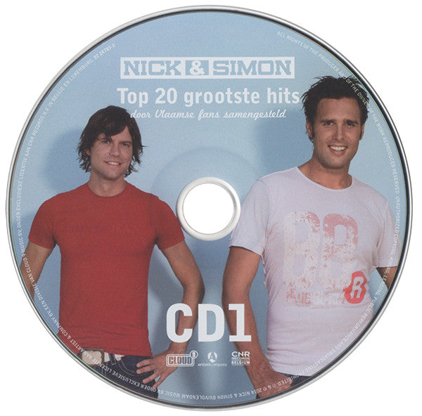 Nick & Simon : Herinneringen Aan Vlaanderen (Het Beste Van) (2xCD, Comp)