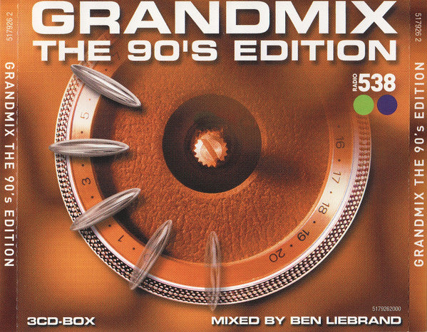 Ben Liebrand : Grandmix - The 90's Edition (3xCD, Mixed)