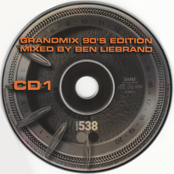 Ben Liebrand : Grandmix - The 90's Edition (3xCD, Mixed)