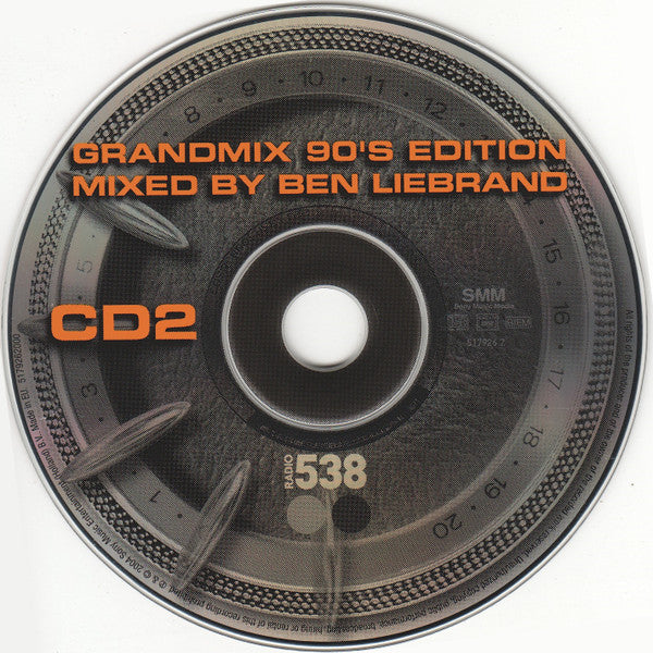 Ben Liebrand : Grandmix - The 90's Edition (3xCD, Mixed)