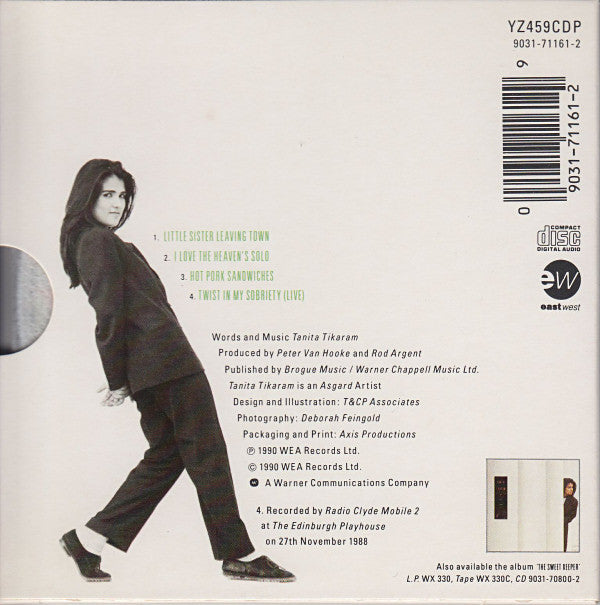 Tanita Tikaram : Little Sister Leaving Town (CD, Single, Ltd)