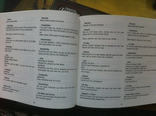Leoš Janáček, Josef Pančík, František Jílek, Brno Janáček Opera Chorus, Brno Janáček Opera Orchestra, Gabriela Beňačková : Jenufa (2xCD + Box)
