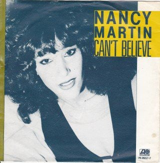 Nancy Martinez : Can't Believe (7", Single)