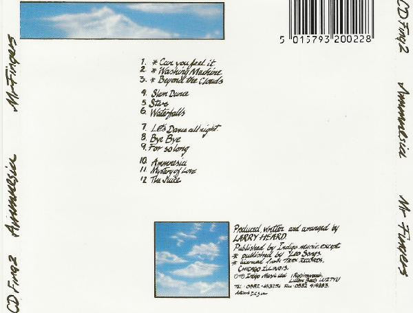 Mr. Fingers : Ammnesia (CD, Album)
