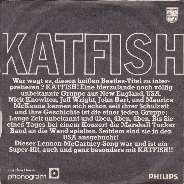 Katfish (2) : Dear Prudence (7", Single)