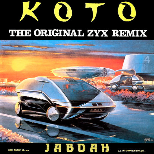 Koto : Jabdah (The Original ZYX Remix) (12", Maxi)