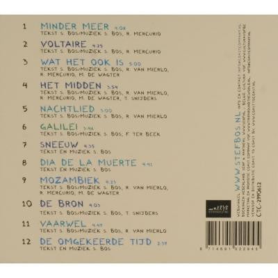 Stef Bos : Minder Meer (CD, Album)