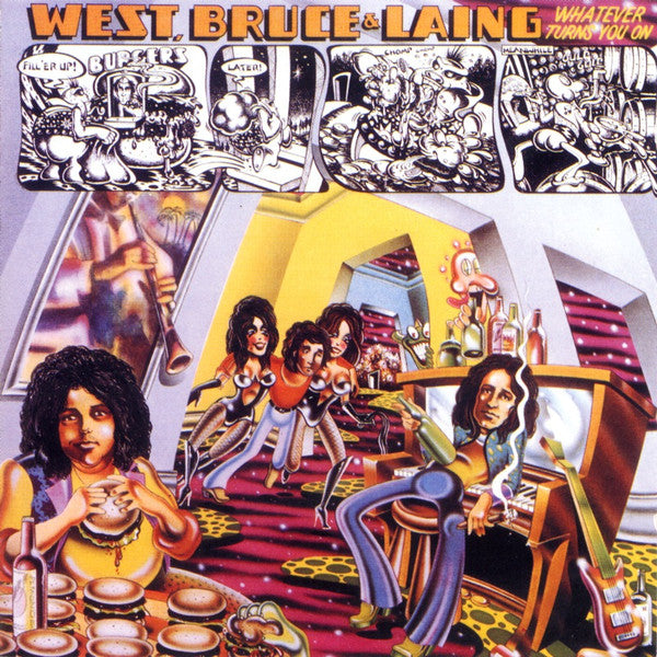 West, Bruce & Laing : Whatever Turns You On (CD, Album, RE)