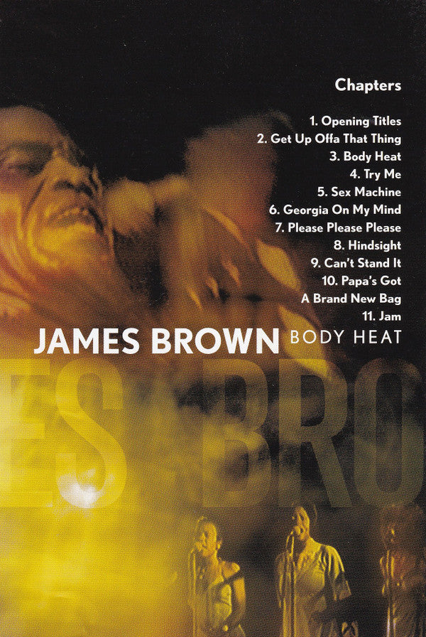 James Brown : Body Heat Live (DVD-V, PAL)