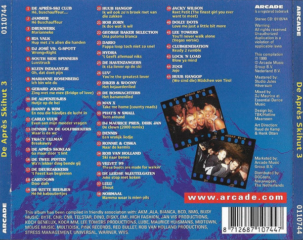 Various : De Après Skihut 3 (CD, Comp, Mixed)
