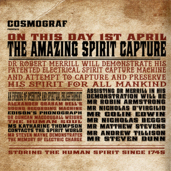 Cosmograf : Capacitor (CD, Album)