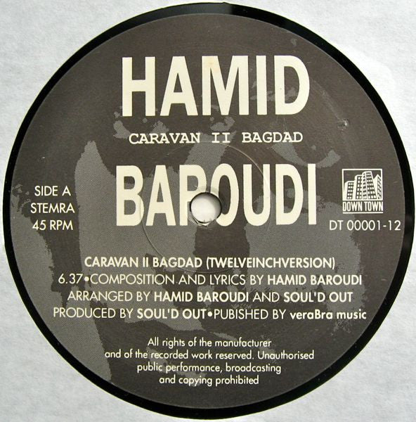 Hamid Baroudi : Caravan II Bagdad (12")