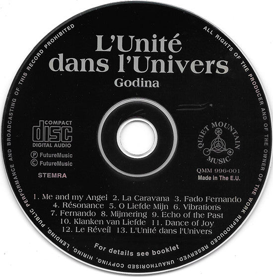Godina : L'Unité Dans l'Univers (CD)