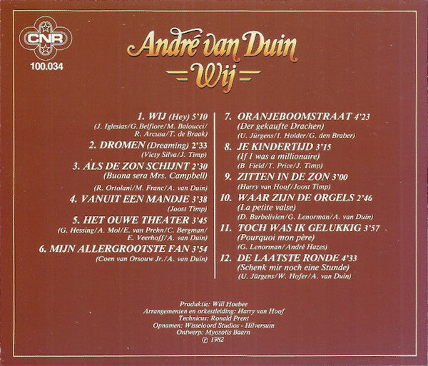 André van Duin : Wij (CD, Album)