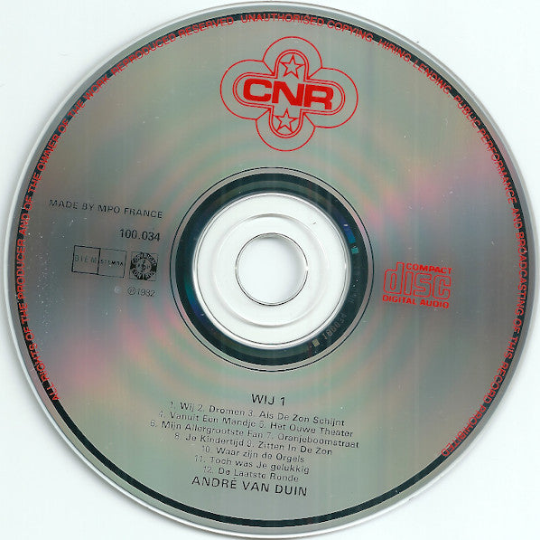 André van Duin : Wij (CD, Album)