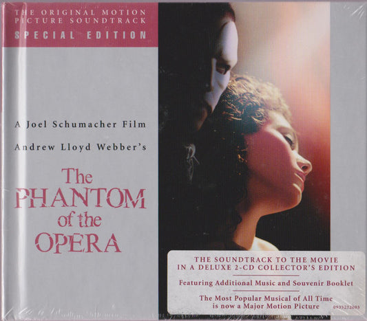 Andrew Lloyd Webber : The Phantom Of The Opera (The Original Motion Picture Soundtrack) (2xCD, Album, Dlx, S/Edition)