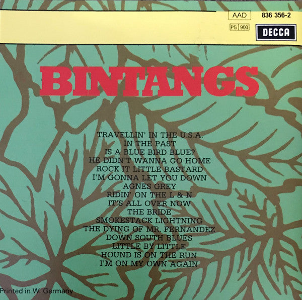Bintangs : Ridin' With The Bintangs / Travellin' In The U.S.A. (CD, Comp)