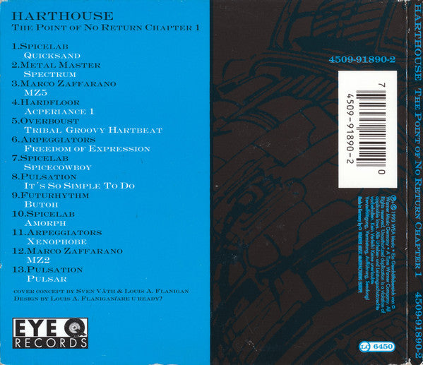 Various : Harthouse (The Point Of No Return Chapter 1) (CD, Comp)