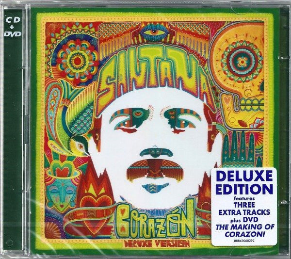 Santana : Corazón (CD, Album + DVD-V, NTSC + Dlx)