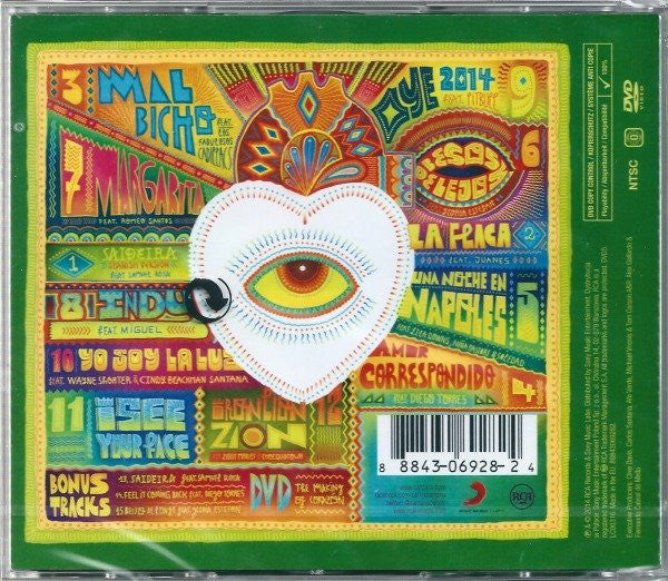 Santana : Corazón (CD, Album + DVD-V, NTSC + Dlx)