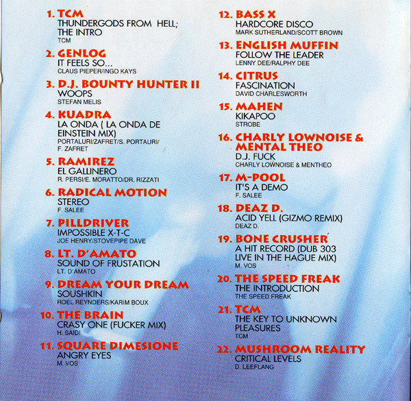 DJ Gizmo • Buzz Fuzz • DJ Dano • The Prophet : House Party 8 (The Hardcore Ravemix) (CD, Comp, Mixed)