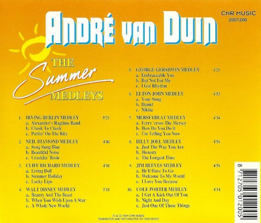 André van Duin : The Summer Medleys (CD, Album)