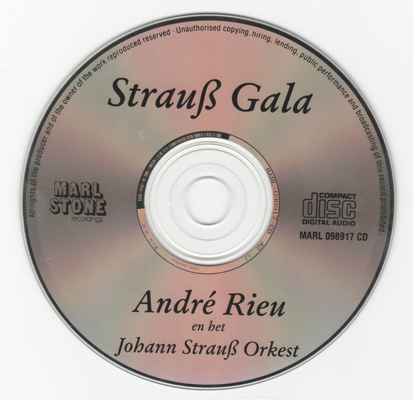 André Rieu En Het Johann Strauß Orchestra : Strauß Gala (CD, Album)