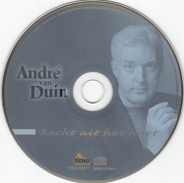 André van Duin : Recht Uit Het Hart (CD, Album)