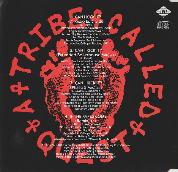 A Tribe Called Quest : Can I Kick It? (CD, Maxi)